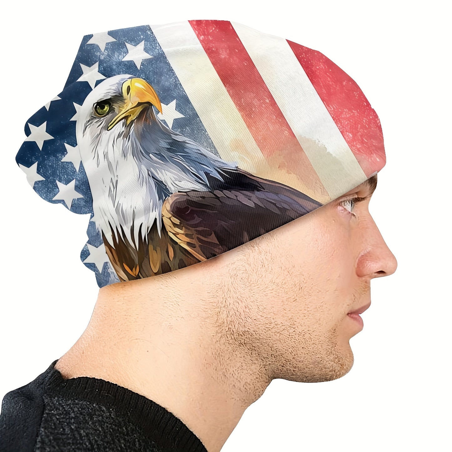 USA Eagle Beanies Caps Hat Sports Bonnet Hats Men