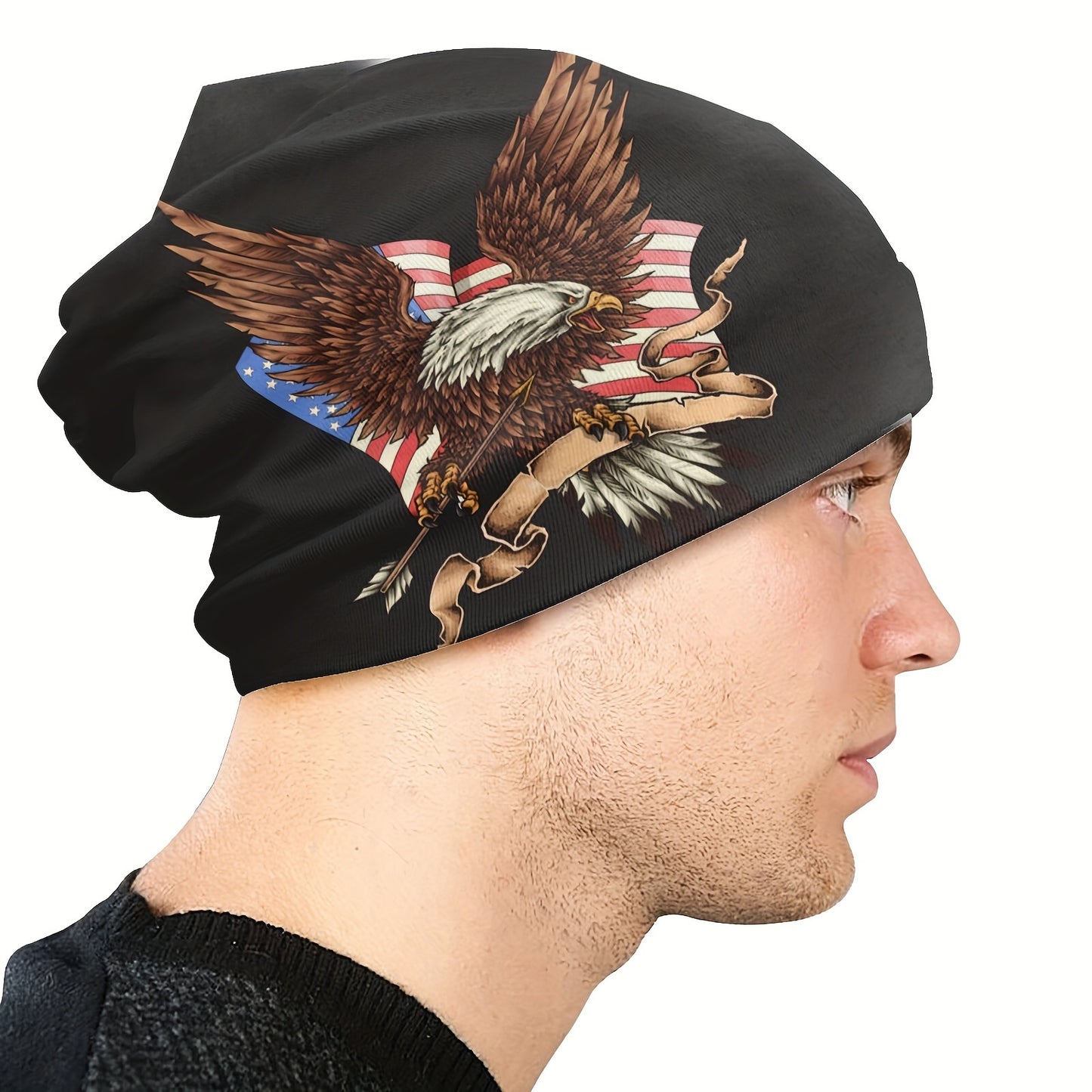 USA Eagle Beanies Caps Hat Sports Bonnet Hats Men
