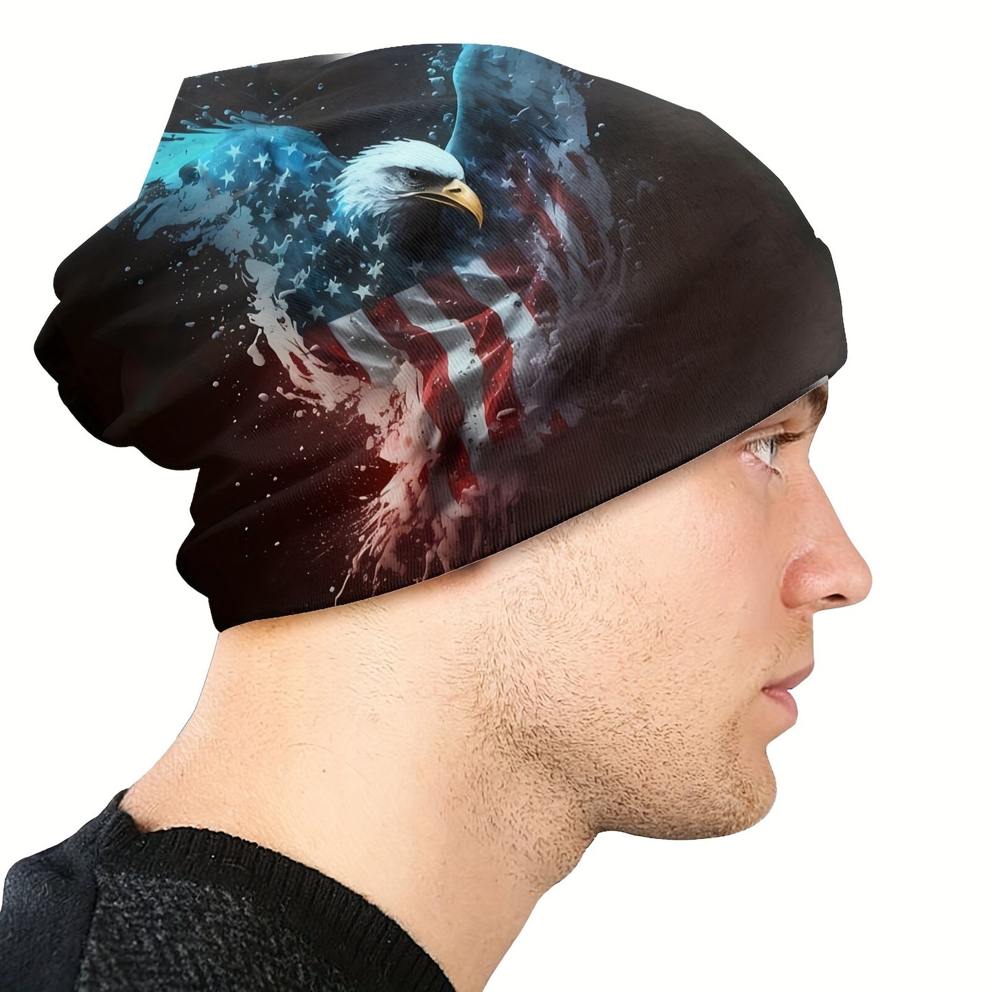 USA Eagle Beanies Caps Hat Sports Bonnet Hats Men