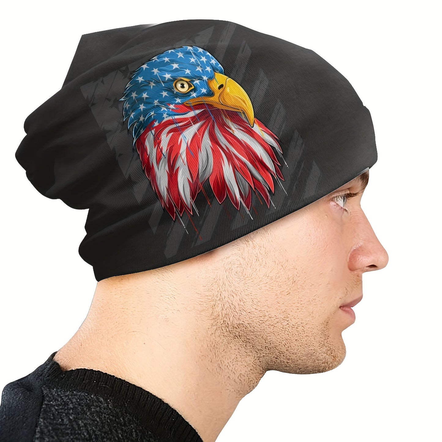 USA Eagle Beanies Caps Hat Sports Bonnet Hats Men