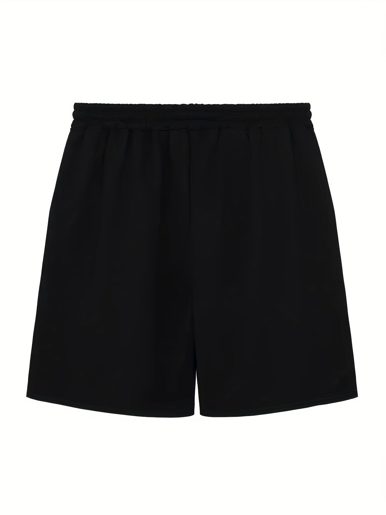 Stretchy Graphic Drawstring Shorts - Men's Comfortable Streetwear Pants for Casual Chic Style, Summer Fashion Outfits with Elastic Waistband and Relaxed Fit