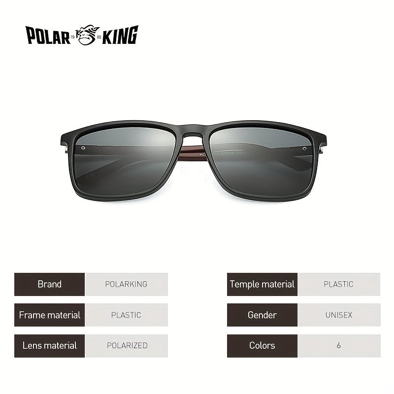 1pair/2pairs, Retro Classic Lowkey Cool Square Polarized Sunglasses, For Men Women Casual Business Outdoor Sports Party Vacation Travel Driving Fishing Supplies Photo Props, Ideal Choice For Gift