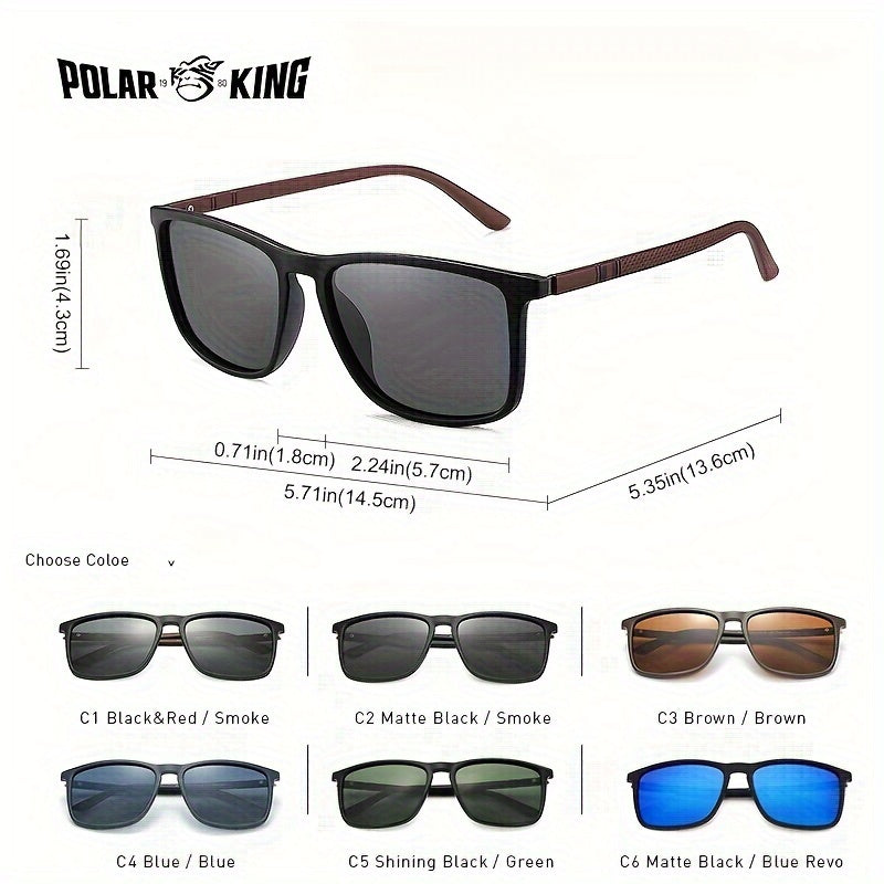 1pair/2pairs, Retro Classic Lowkey Cool Square Polarized Sunglasses, For Men Women Casual Business Outdoor Sports Party Vacation Travel Driving Fishing Supplies Photo Props, Ideal Choice For Gift