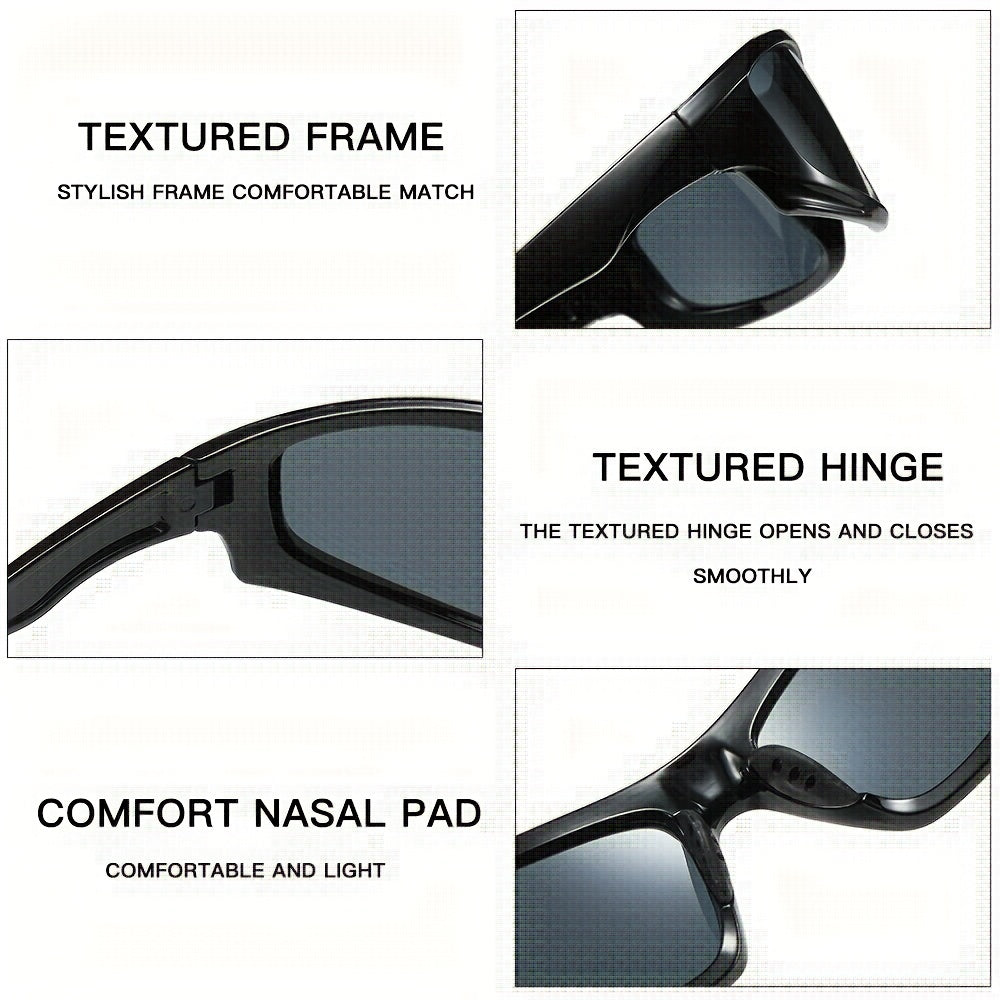 Unisex Sports Sunglasses For Cycling, Fishing & Running