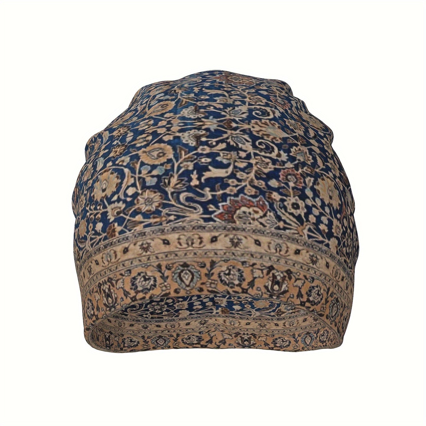 Hat Antique Tabriz Persian Rug Outdoor Caps for Men Women Bohemian Boho Style Skullies Ski Caps Soft Bonnet Hats