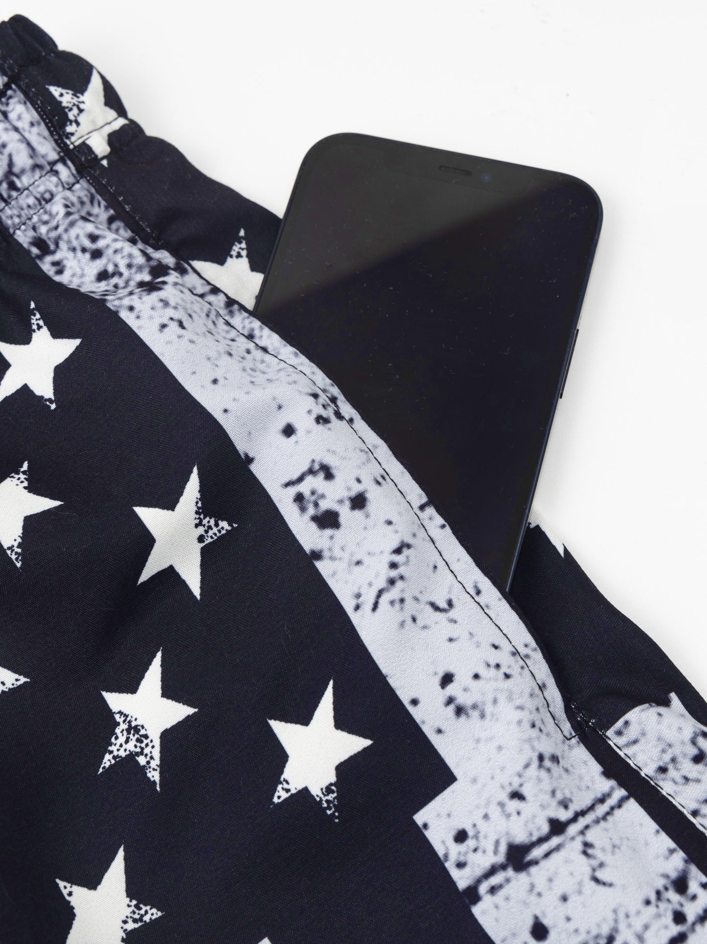 Men's Plus Size "American Flag" Graphic Shorts Beach Pants Holiday Shorts, Elastic Drawstring Sports Short Pants
