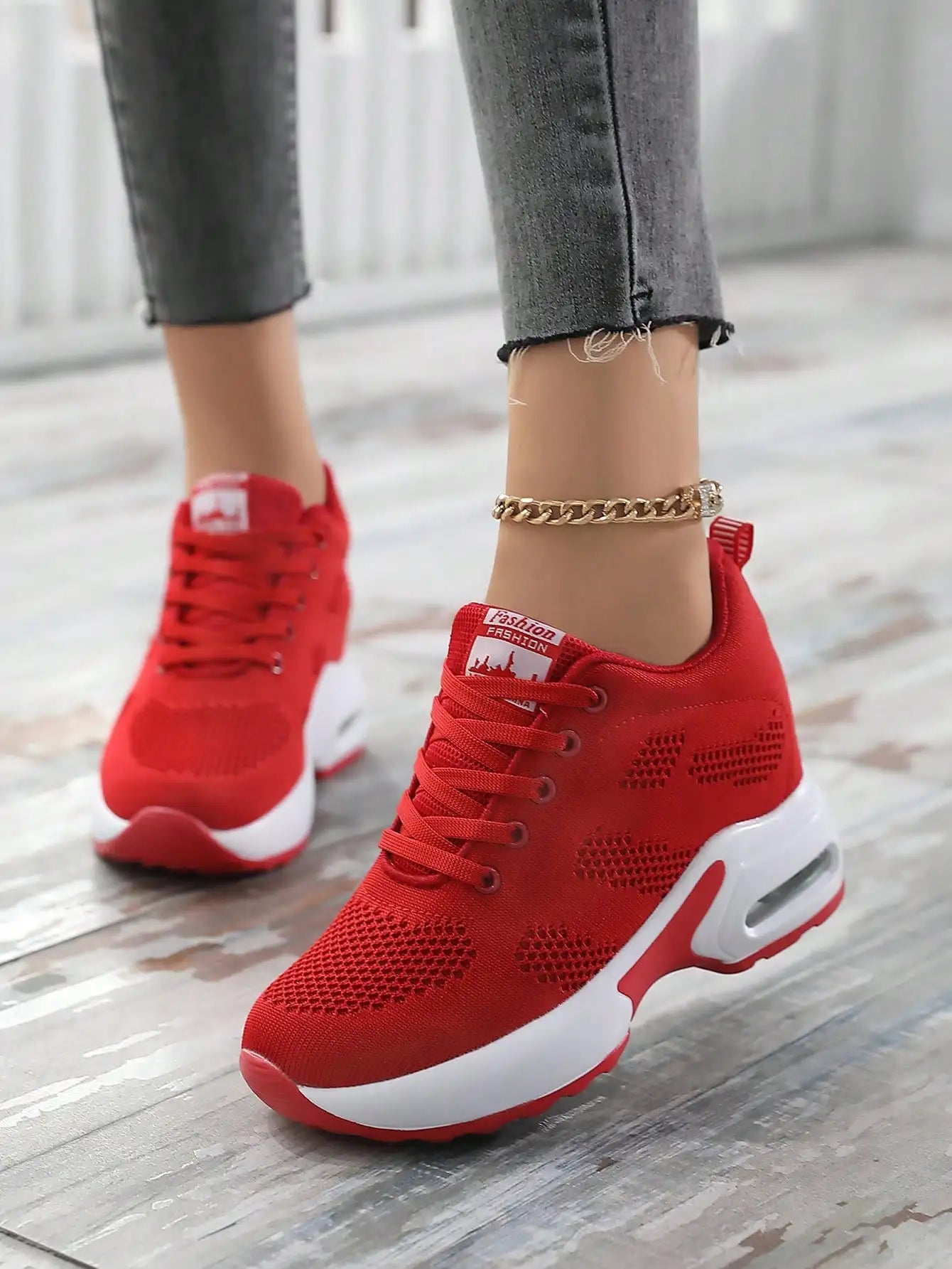 Us Local Stock 2025 New Women Platform Shoes Zapatillas De Mujer Height Increasing Insoles Zapatos De Mujer Women Sneakers
