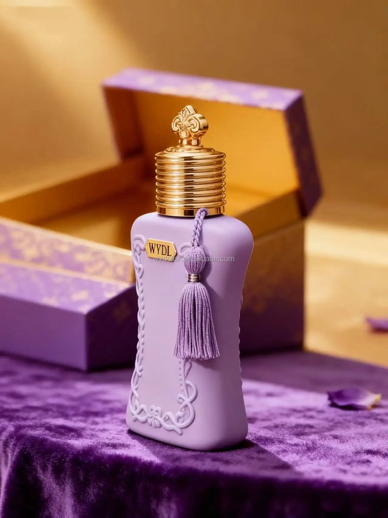 X Limited Release Original Brand High - Luxury Floral Woody Perfume, Stylish Bottle with Brand Plaque and Tassel Embellishment