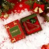 Q Premium Original High Christmas Limited Deodorant Luxurious Reindeer Patterned Gift Box Orange Blossom & Floral Aroma
