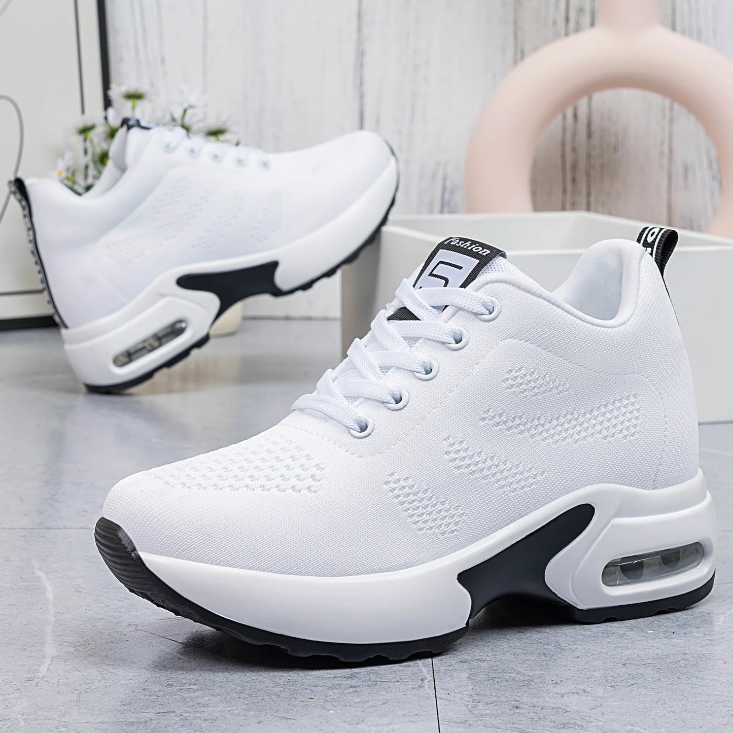 Us Local Stock 2025 New Women Platform Shoes Zapatillas De Mujer Height Increasing Insoles Zapatos De Mujer Women Sneakers