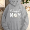 Volleyball MOM women's casual hoodies