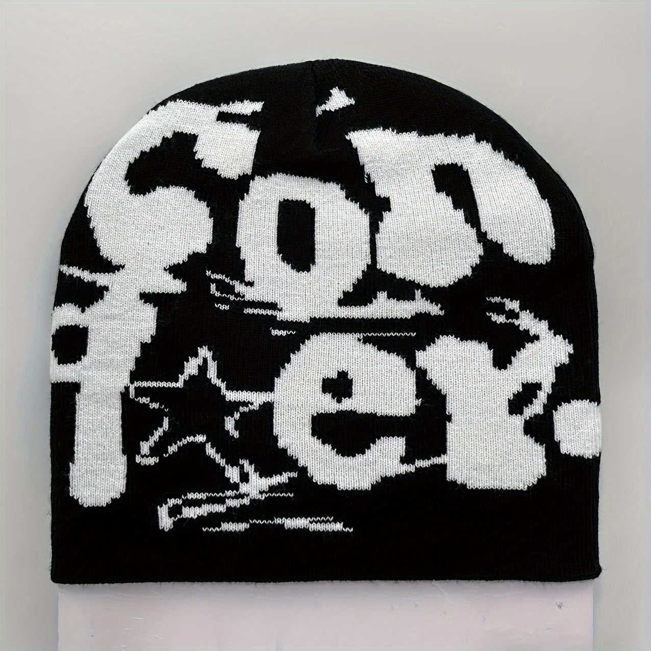 Men's Y2K Beanie Cap, Hip Hop 90s Fashion Decoration Warm Knitted Beanies Caps, Hats Unisex, Ideal Choice For Gifts