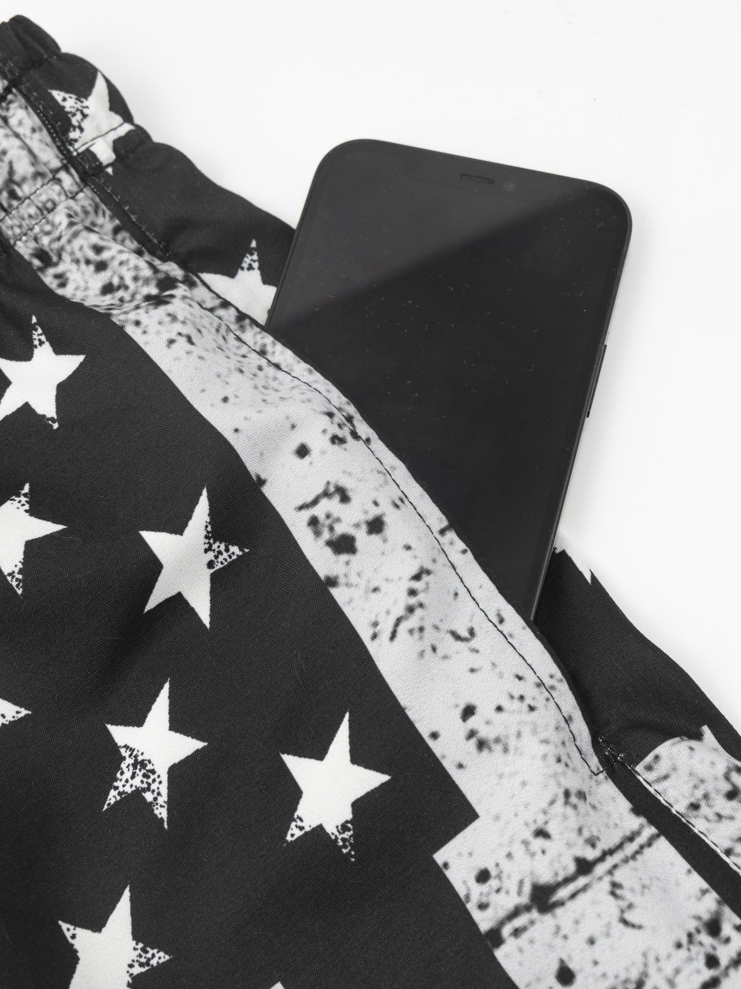 Men's Plus Size "American Flag" Graphic Shorts Beach Pants Holiday Shorts, Elastic Drawstring Sports Short Pants