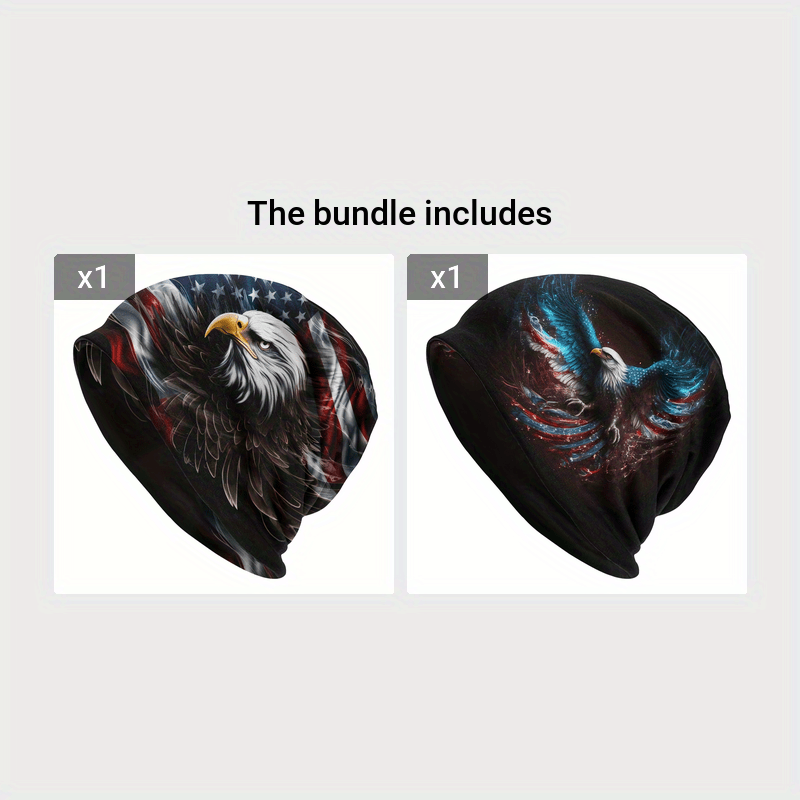 USA Eagle Beanies Caps Hat Sports Bonnet Hats Men