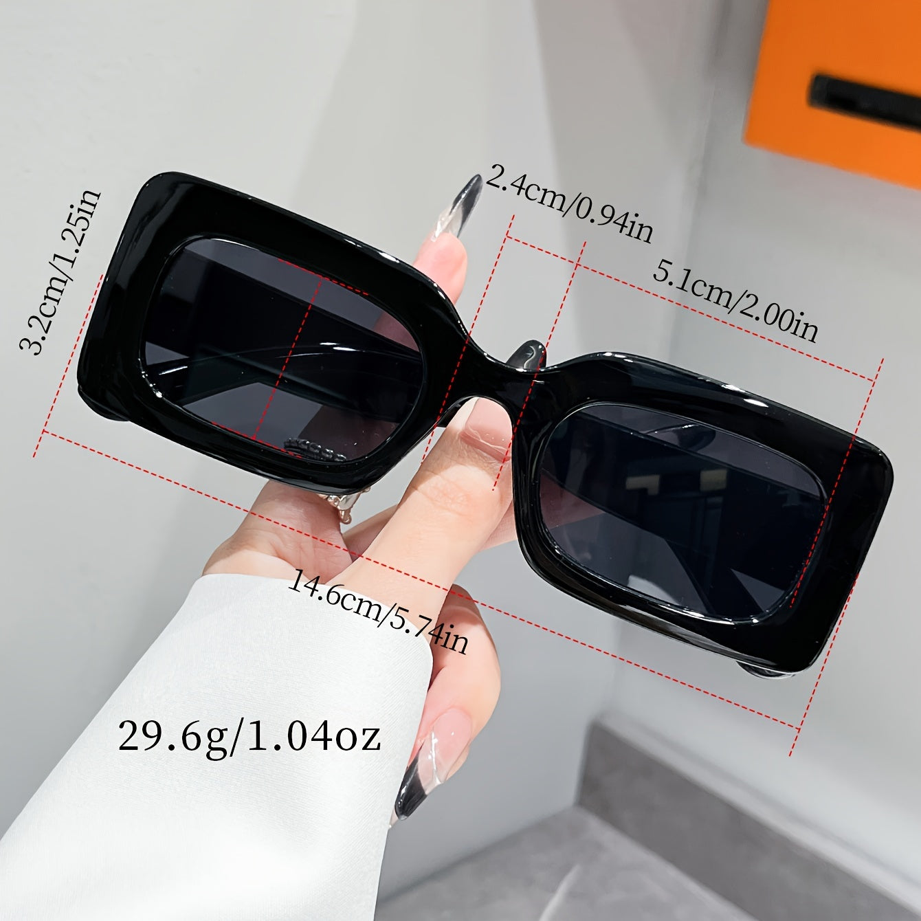 4 Pairs Plastic Frame Rectangular Sunglasses, Summer Beach Shade Fashionable Sunglasses For Women Men