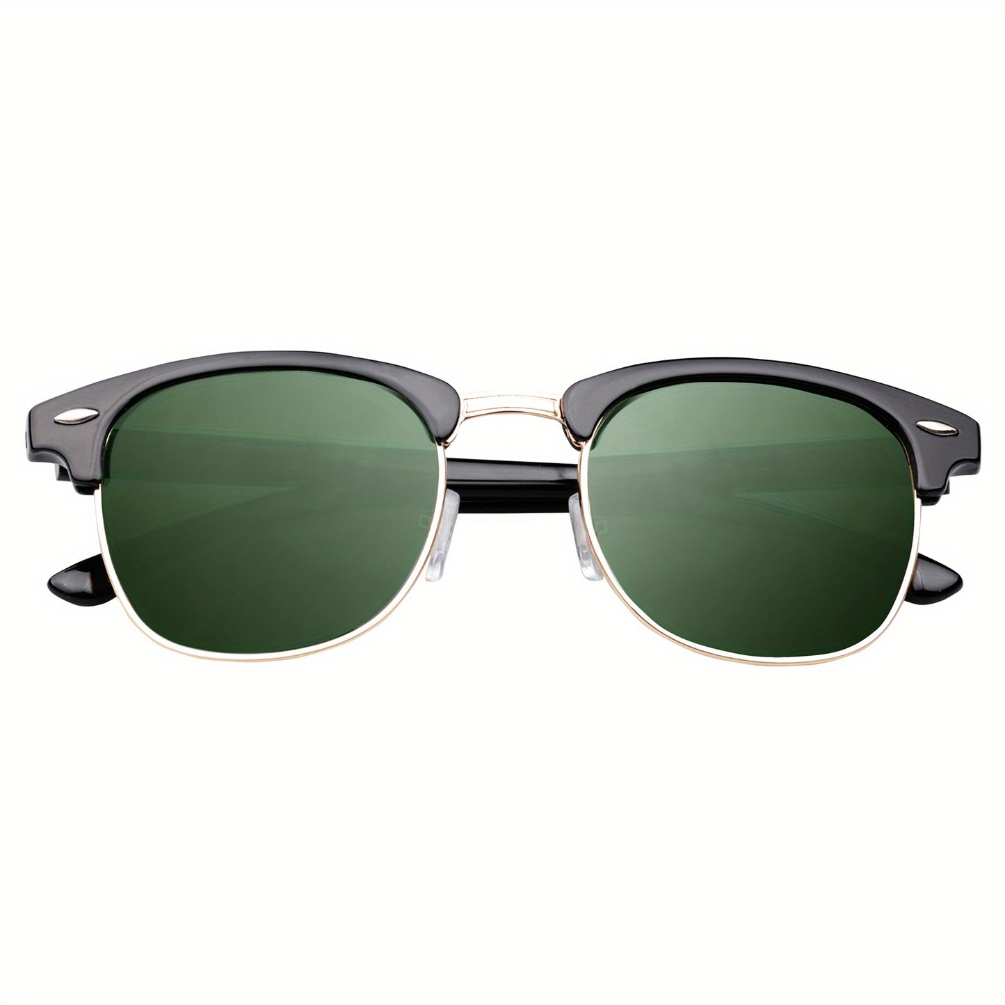 Classic Trendy Retro Eyebrow Design Polarized Sunglasses, For Men Women Outdoor Sports Party Vacation Travel Driving Fishing Supplies Photo Props, Ideal Choice For Gifts