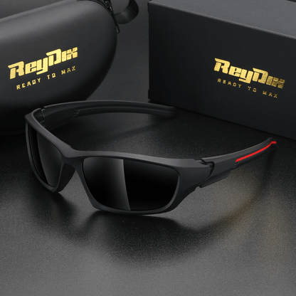 ReyDix Men's Sports Polarized Sunglasses, Unisex Outdoor Cycling Sunglasses