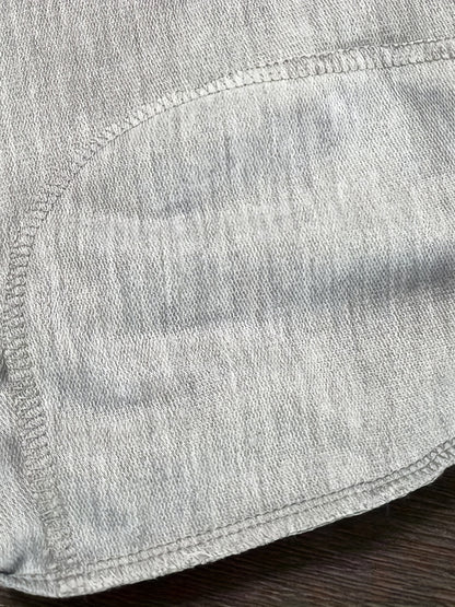 "I'm Not Rude" Cotton Sweatpants, Men's Casual Solid Color Loose Fit Slightly Stretch Drawstring Pants For Spring Summer