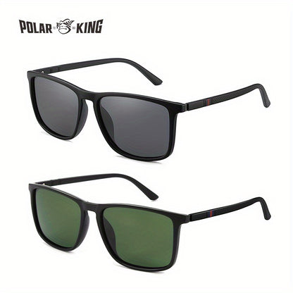 1pair/2pairs, Retro Classic Lowkey Cool Square Polarized Sunglasses, For Men Women Casual Business Outdoor Sports Party Vacation Travel Driving Fishing Supplies Photo Props, Ideal Choice For Gift