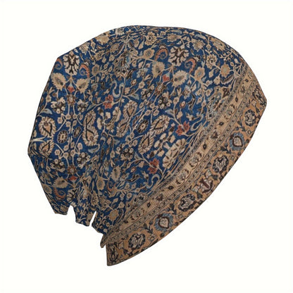 Hat Antique Tabriz Persian Rug Outdoor Caps for Men Women Bohemian Boho Style Skullies Ski Caps Soft Bonnet Hats