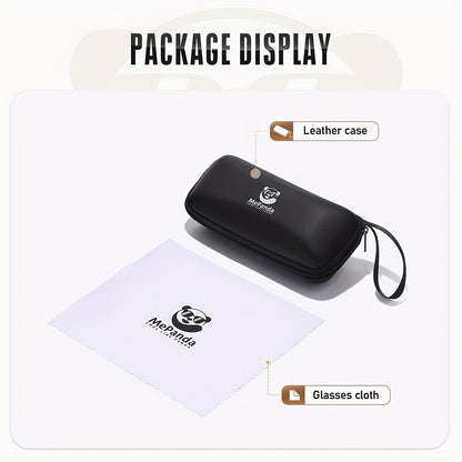 MePanda Men's All-in-One Metal Cool Sunglasses, Trendy Hip Hop Sunglasses, Ideal choice for Gifts