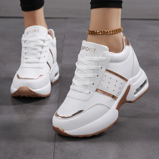 Us Local Stock Best Seller 2025 Sneakers for Men Height Increasing Insoles Chaussures Pour Femmes Platform Shoes