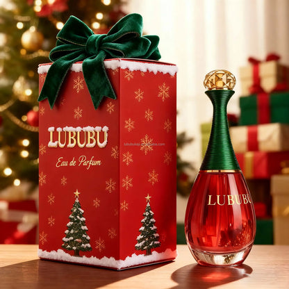 U LUBUBU Original Brand High End Limited Edition Perfume Luxury Christmas Themed Bottle with Floral & Fruits Notes