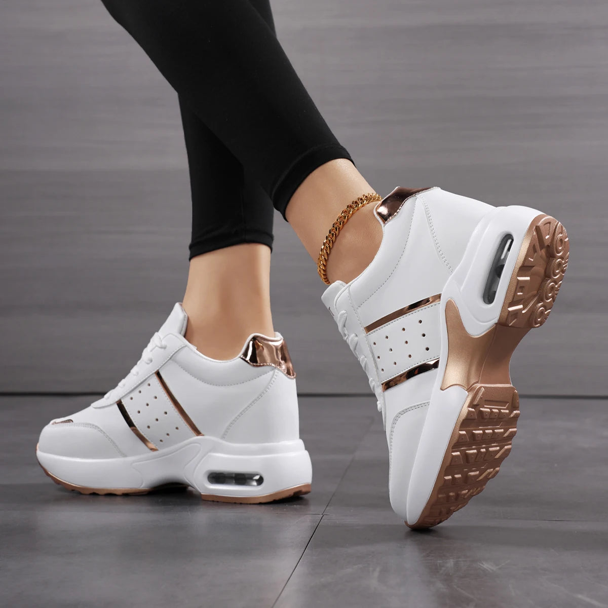 Us Local Stock Best Seller 2025 Sneakers for Men Height Increasing Insoles Chaussures Pour Femmes Platform Shoes