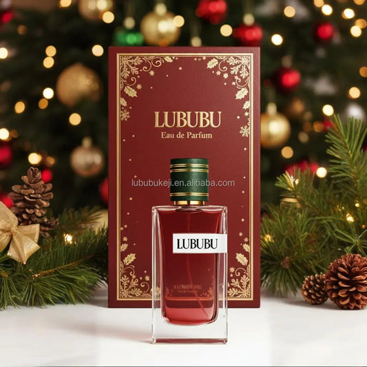 Q LUBUBU Premium Original High Christmas Limited Edition Perfume Fresh Woody Chypre Fragrance Exquisite Christmas Gift Box
