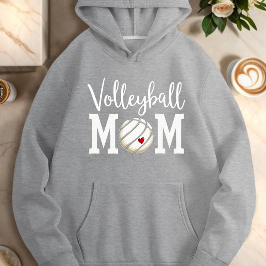 Volleyball MOM  women's casual hoodies