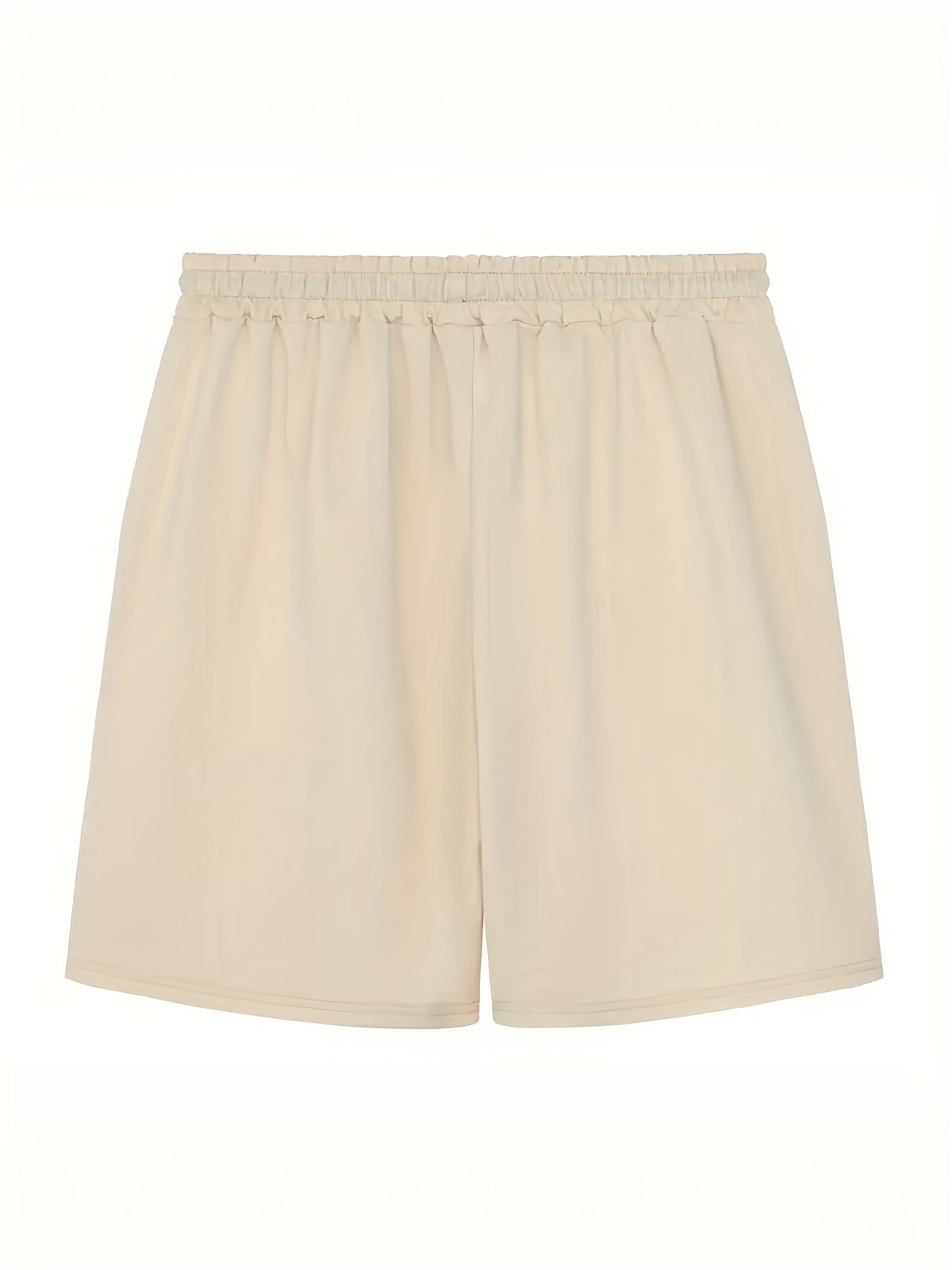 Stretchy Graphic Drawstring Shorts - Men's Comfortable Streetwear Pants for Casual Chic Style, Summer Fashion Outfits with Elastic Waistband and Relaxed Fit