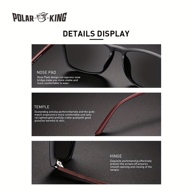 1pair/2pairs, Retro Classic Lowkey Cool Square Polarized Sunglasses, For Men Women Casual Business Outdoor Sports Party Vacation Travel Driving Fishing Supplies Photo Props, Ideal Choice For Gift