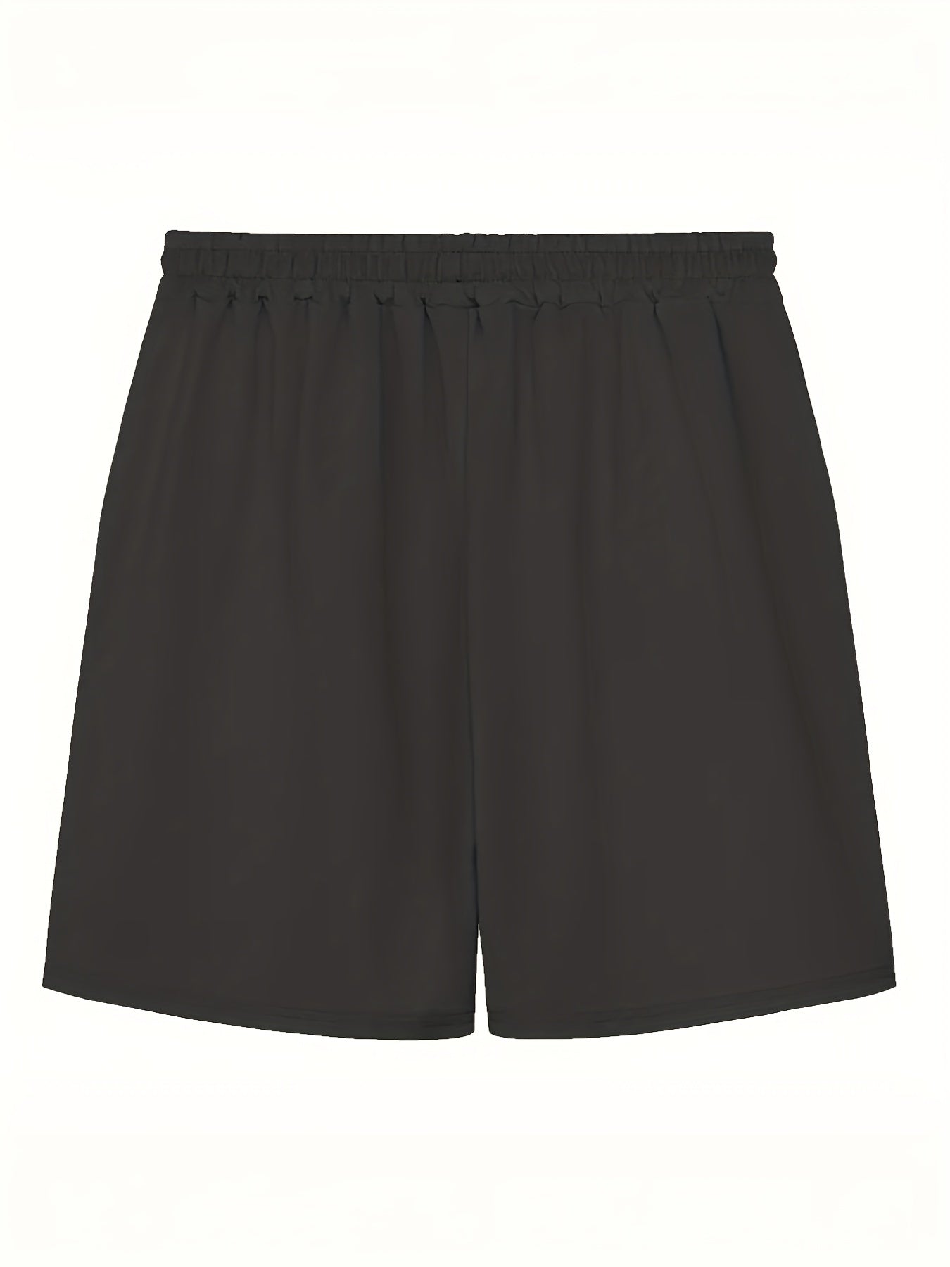 Stretchy Graphic Drawstring Shorts - Men's Comfortable Streetwear Pants for Casual Chic Style, Summer Fashion Outfits with Elastic Waistband and Relaxed Fit